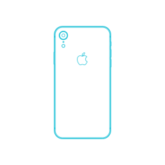 Digital Apple Iphones Apple Iphone Xr 12Th Gen Silhouette Svg Vector, Free Vectors File